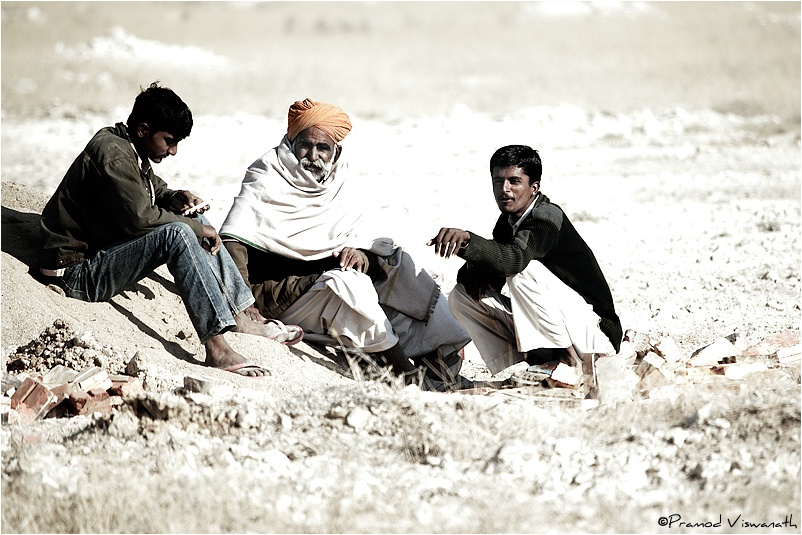 People conversing, People of thar desert, Conversations